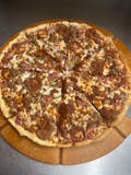 All Meat Thin Crust Pizza