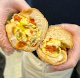 Green Peppers & Eggs Sandwich