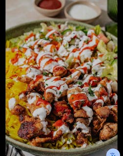 Ny Style Chicken over Rice