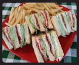 Club Sandwich & Fries
