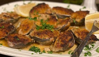 Baked Chopped Clams Oreganato