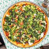 Grilled Vegetable Pan Pizza