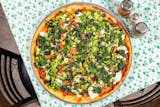 Grilled Vegetable Pan Pizza
