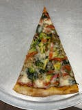 Vegetable Delight Pizza Slice