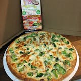 Chicken Broccoli Pizza