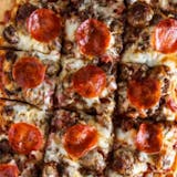 Square Meat Lovers Pizza