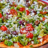 Square Salad Pizza