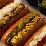 Hot Dog with Sauerkraut & Relish