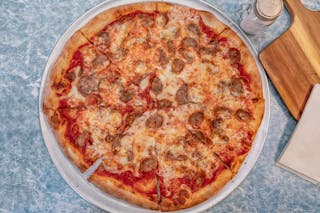 Sausage Pizza Slice