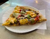 Philly Cheesesteak Pizza Slice