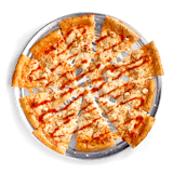 Buffalo Chicken Deep Dish Pizza