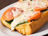 Garlic Bread with Spinach & Tomato