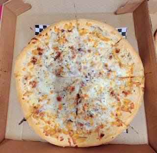 Chicken Bacon Ranch Pizza