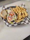 Cheeseburger, Fries & Drink