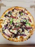 Steak Bomb Pizza