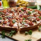 Halal Tandoori Pizza Twist