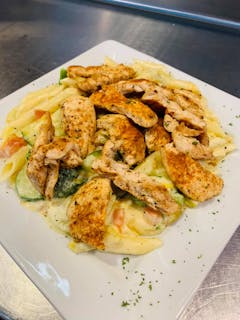 Blackened Chicken Primevera