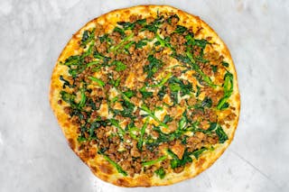 Broccoli Rabe & Sausage Pizza