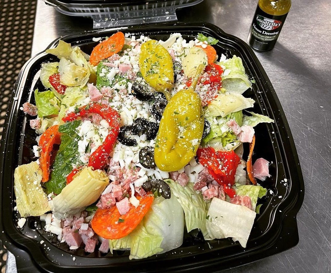 Order Antipasto Salad - Small food online from Goodfella's Pizza store, Jupiter on bringmethat.com