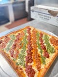 Square Tri-Color Pizza