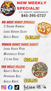 NO MEAT NIGHT SPECIAL!
