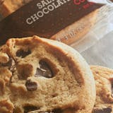 Salted double chocolate chunk cookie