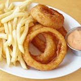 Onion Rings(with fries)