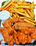 BBQ Wings(with fries)