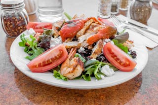Arugula Salad with Shrimp