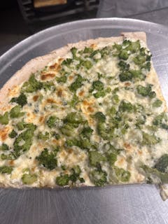 White Broccoli Pizza