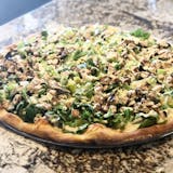 Chicken Caesar Salad Pizza
