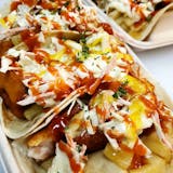 Battered Rockfish Tacos