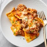 Baked Cheese Ravioli with Chicken