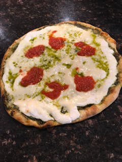 Pesto Homemade Pizza
