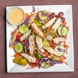 Grilled Chicken over Garden Salad