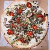 Vegan Mushrooms Gluten Free Pizza