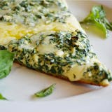 White Spinach Pizza