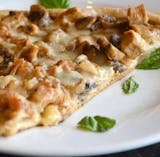 Chicken Marsala Pizza Slice