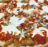 Eggplant Parmigiana Pizza