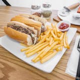 6" Cheesesteak Sandwich with Fries Lunch