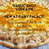Garlic Knots Pie