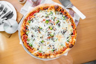 White Veggie Pizza