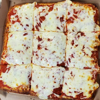Plain Sicilian Pizza