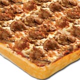 Extra Cheesy Sausage and Mushroom Pizza Large