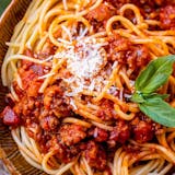 79. Pasta with Meat Sauce
