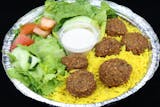 Falafel Over Rice