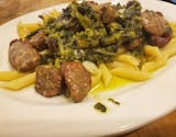 Sausage & Broccoli Rabe over Pasta
