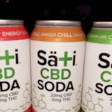 CBD Soda by Sati Organics