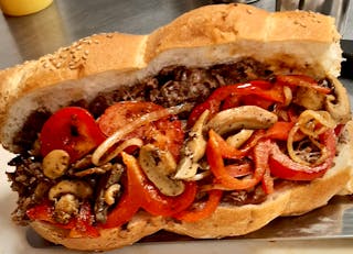 Steak & Cheese Bomb Sandwich