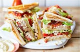 Grilled Chicken Club Sandwich